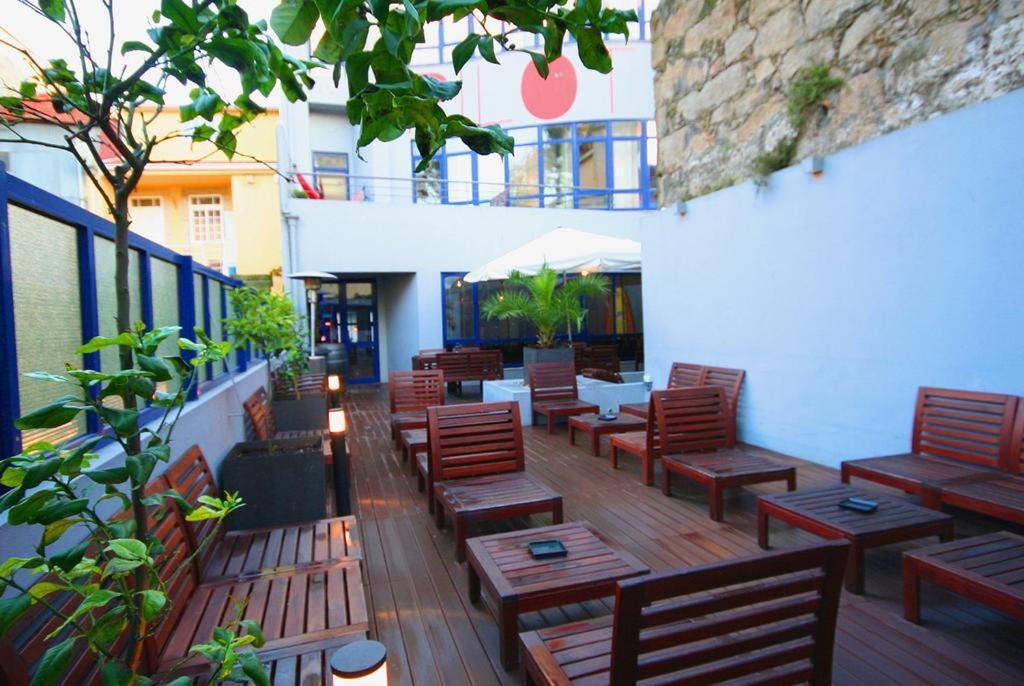 Pilot Design Hostel & Bar Porto Luaran gambar