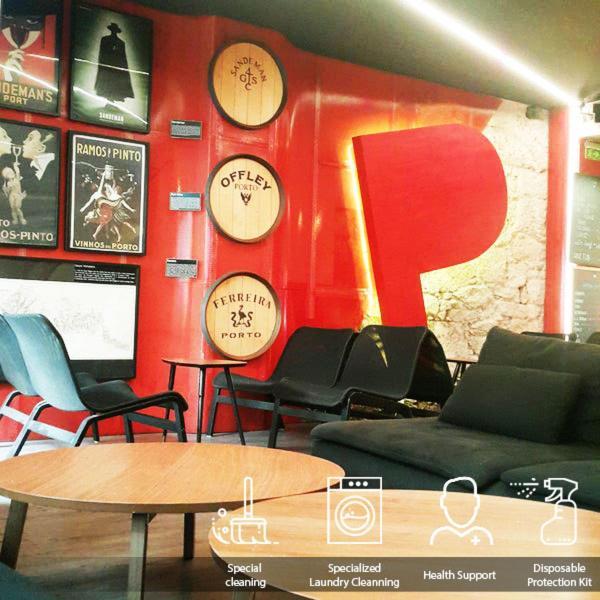 Pilot Design Hostel & Bar Porto Luaran gambar